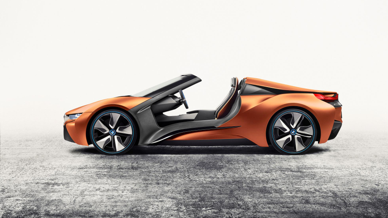 Illustration for article titled This BMW Concept Says No To Doors And Yes To A Huge Gesture-Controlled Screen
